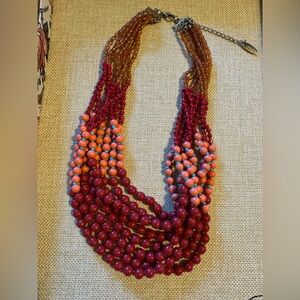 Plunder Multicolored Beaded Necklace